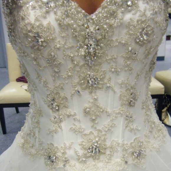 Disney Belle Wedding Dress by Alfred Angelo - Picture 5 of 5